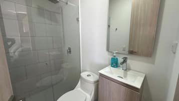 Classic Apartment, Balcony, Beach View | Bathroom