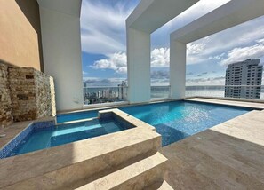 Outdoor pool - Apartamento Cartagena bocagrande (Cartagena de Indias)