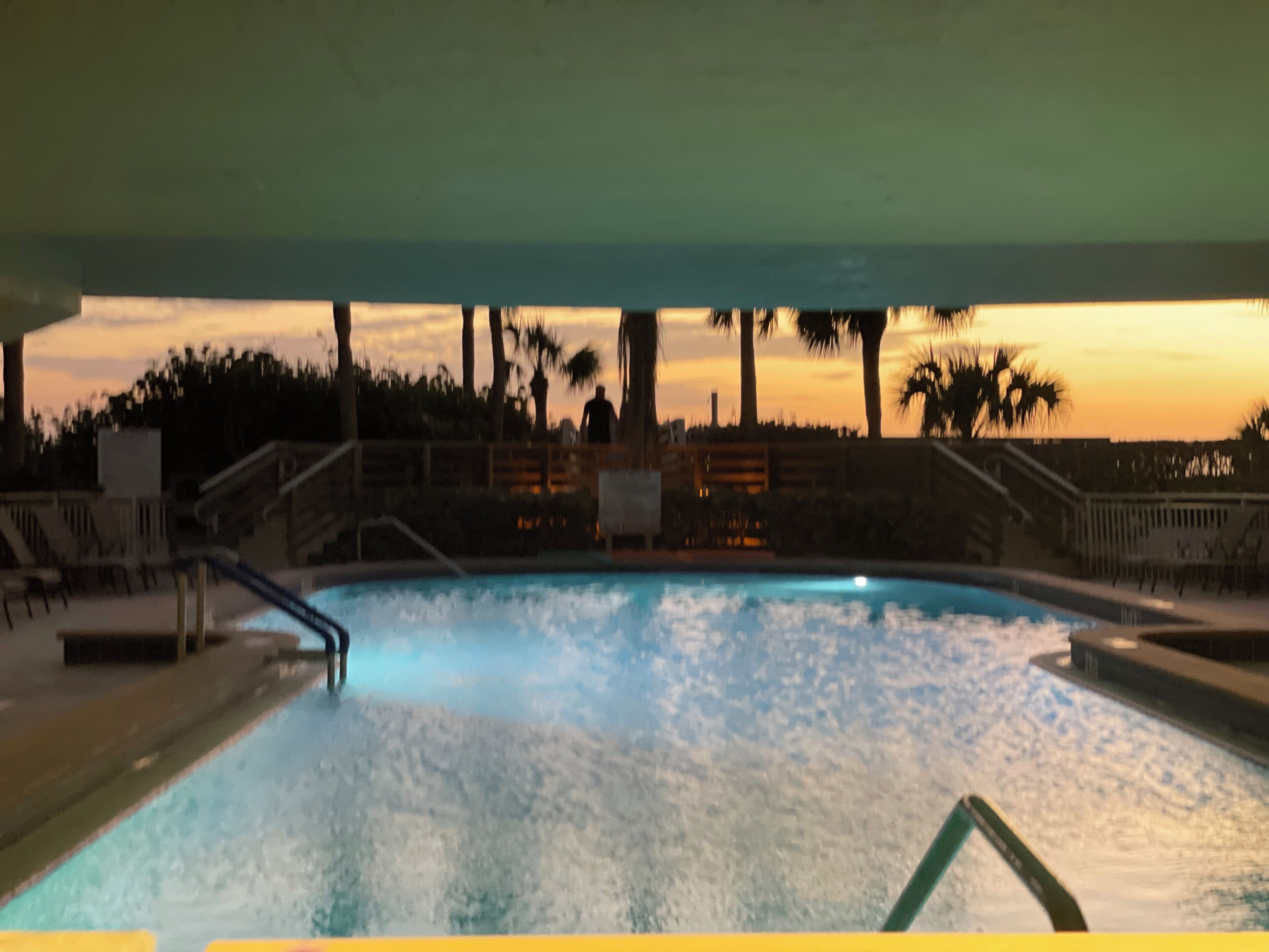 Udendørs pool, opvarmet pool