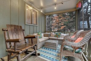 Àrea exterior de l'allotjament