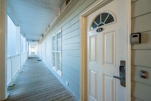 Exterior detail - Pavilion Watch 1A - Walk Everywhere! 1 block to town & right across from beach (Folly Beach)