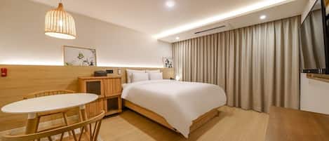 Wifi gratis y ropa de cama