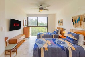 2 soverom, strykejern/-brett, wi-fi og sengetøy