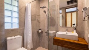 Double Room, Pool View | Bathroom | Slippers - Braya Living (Denpasar)