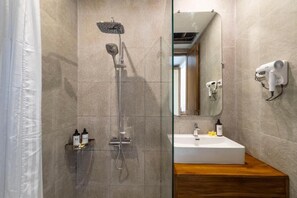 Double Room, Pool View | Bathroom | Slippers - Braya Living (Denpasar)