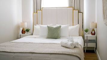 1 slaapkamer, een bureau, gratis wifi, beddengoed