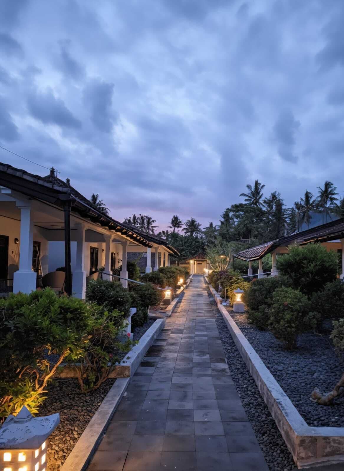 Bungalow, vista al jardín | Vista al jardín