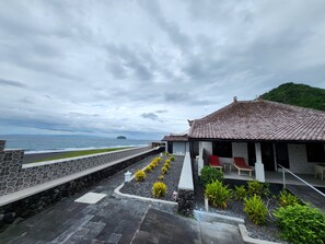 Bungalow, vista mare | Terrazza/patio