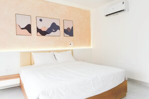 Standard stúdió, kilátással a városra | Hangszigetelés, vasaló/vasalódeszka és ingyenes wifi