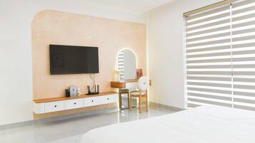 Soundproofing, iron/ironing board, free WiFi