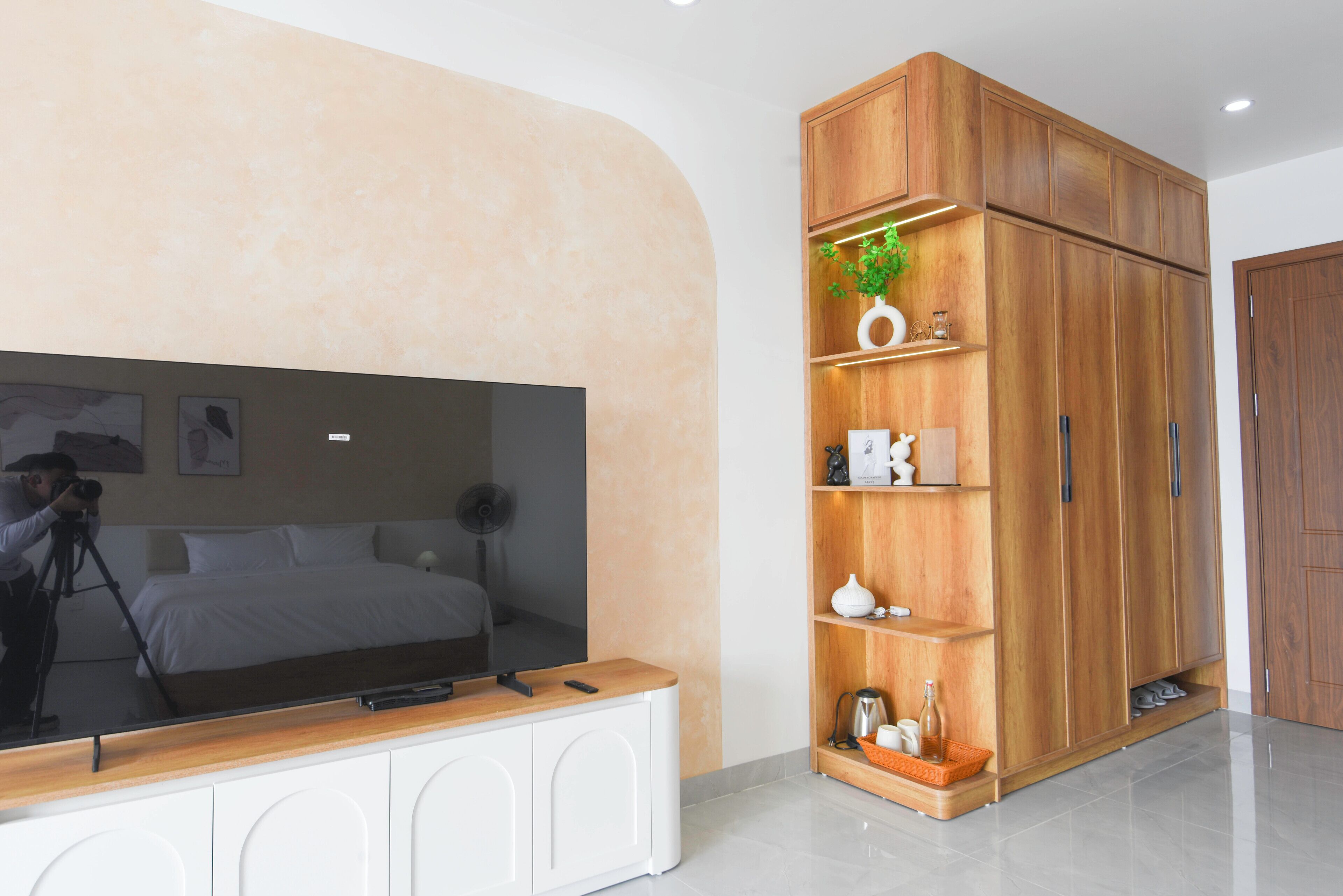 Studio Cao cấp, quang cảnh cảng | Phòng cách âm, bàn ủi/dụng cụ ủi quần áo 