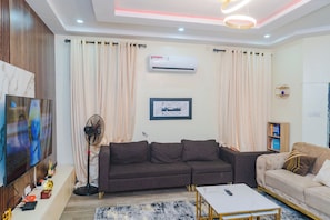 Living area - Priesthood Apartment (Lagos)