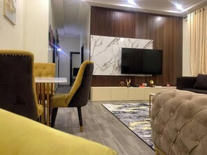 Living area - Priesthood Apartment (Ikeja)