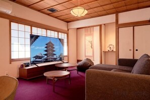 Living area - KONJAKUSO Nara Naramachi "MUSHIBUROYA" Sauna Villa (Nara)