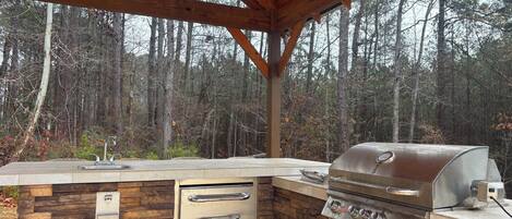 Enceinte de l’hébergement