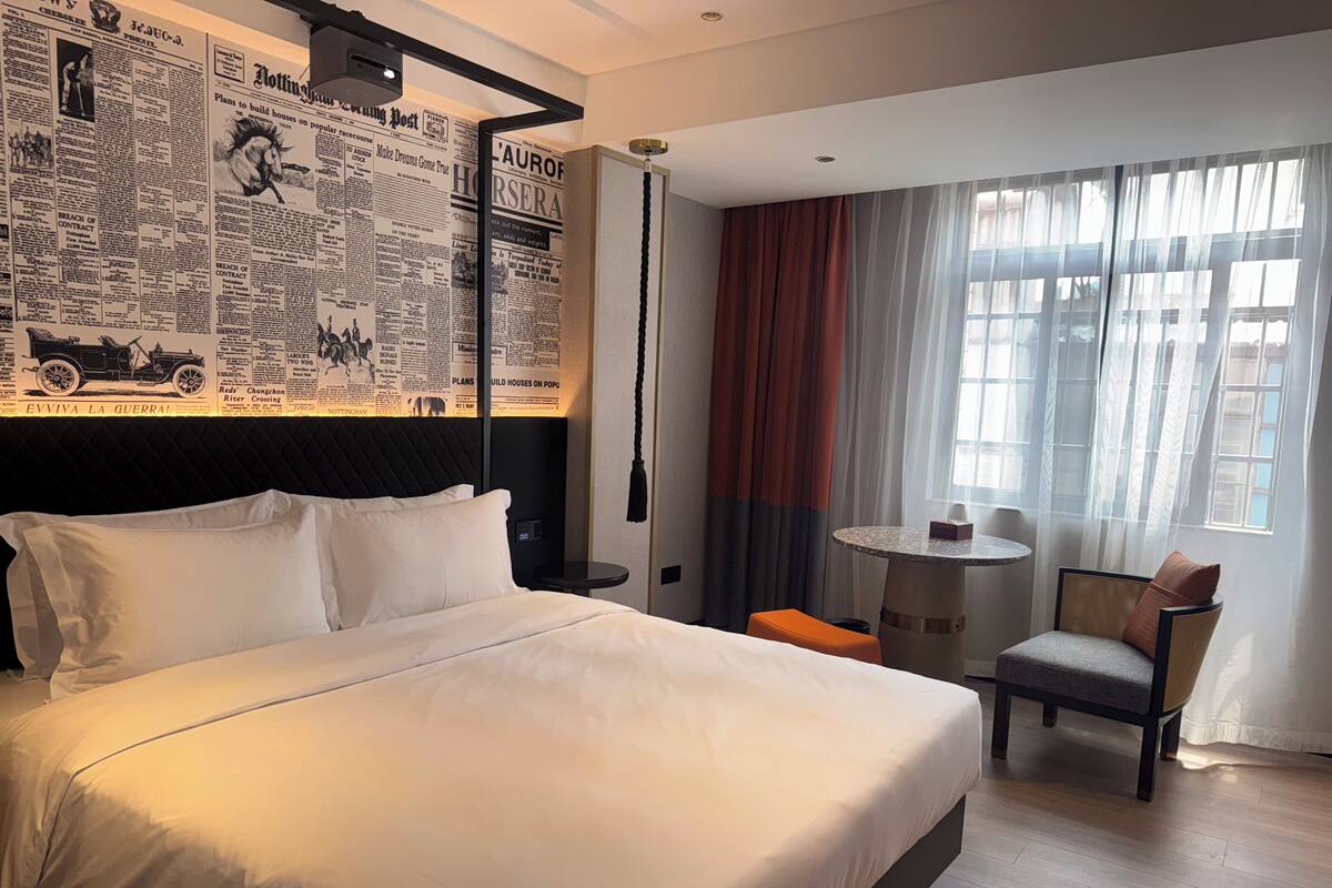 In-room safe, desk, laptop workspace, blackout drapes