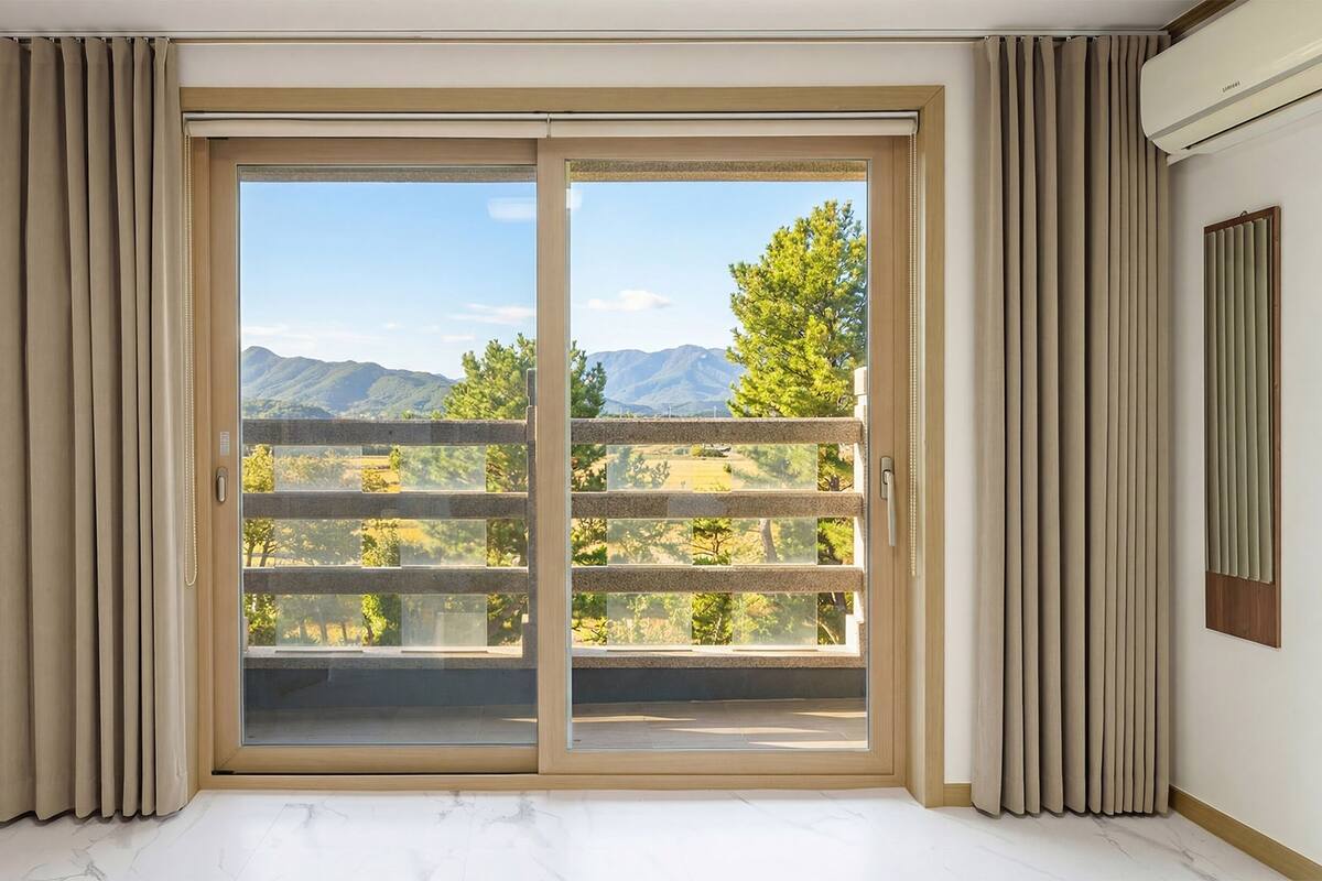 Kamar Basic, 1 kamar tidur (303(Ondol Room/Forest View)) | 1 kamar tidur dan Wi-Fi gratis