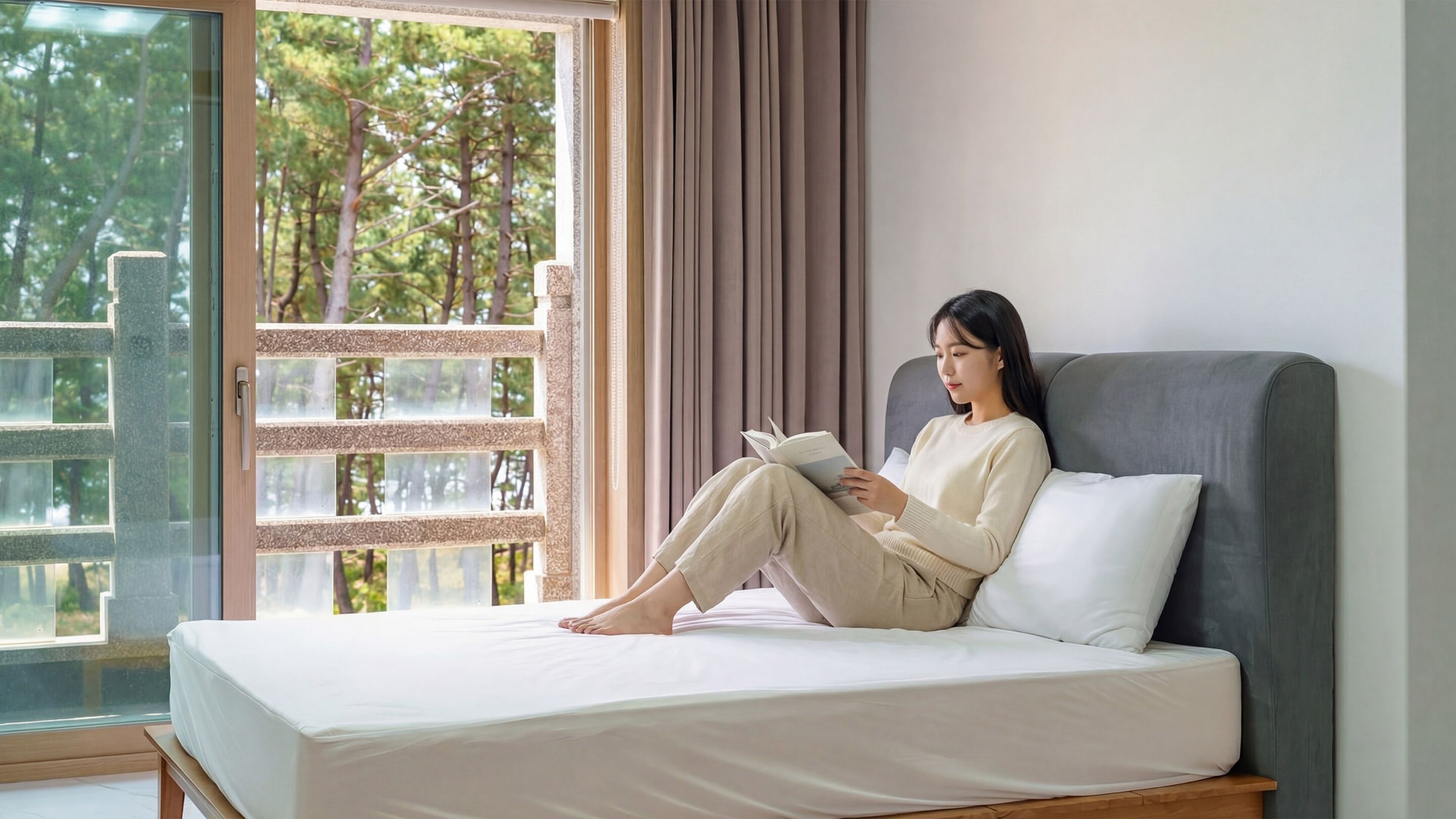 Kamar Basic, 1 kamar tidur (207(Bed Room/Ocean View)) | 1 kamar tidur dan Wi-Fi gratis