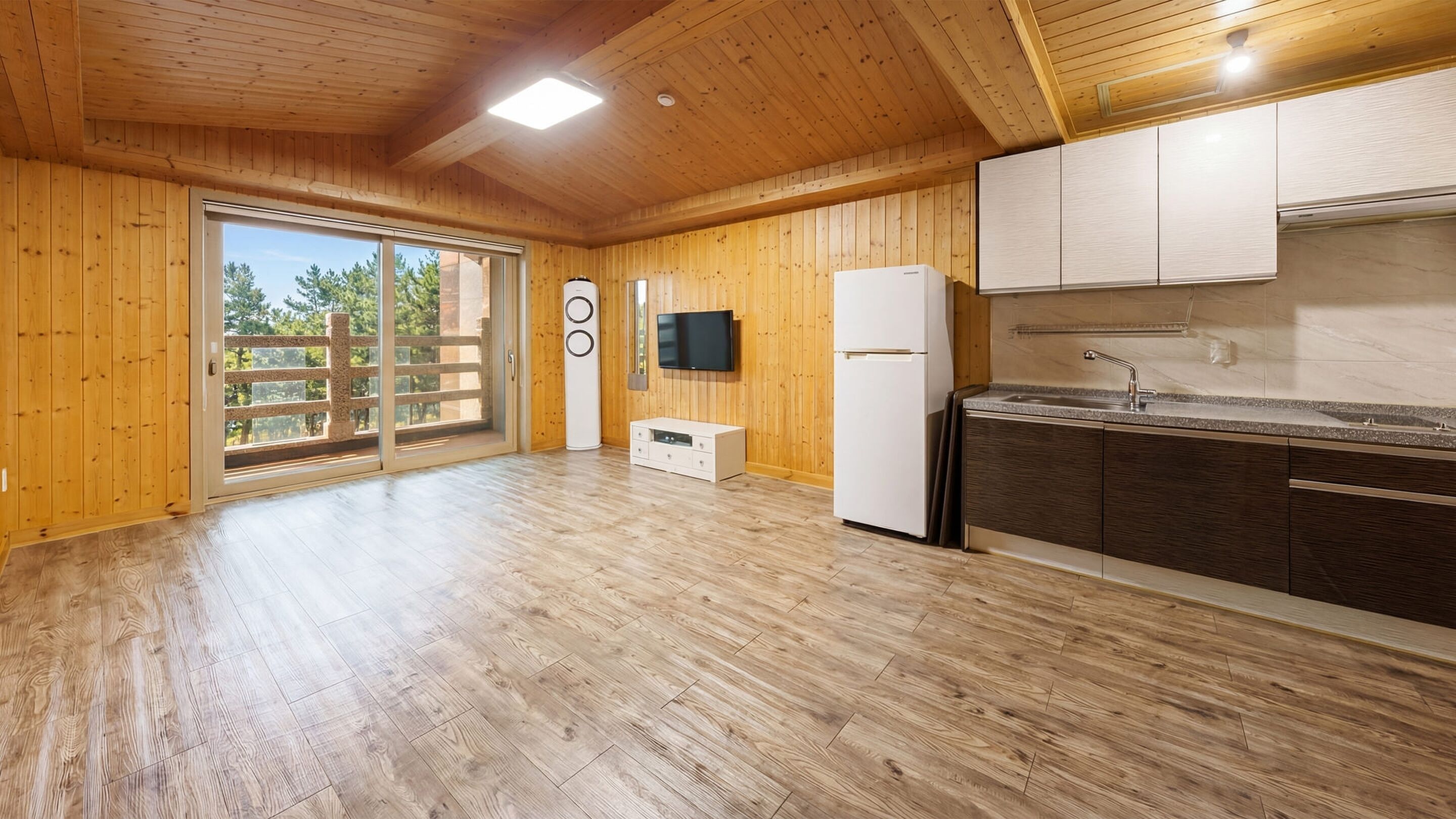 Kamar Basic, 2 kamar tidur (VIP2(Two-room / Ocean View)) | 1 kamar tidur dan Wi-Fi gratis