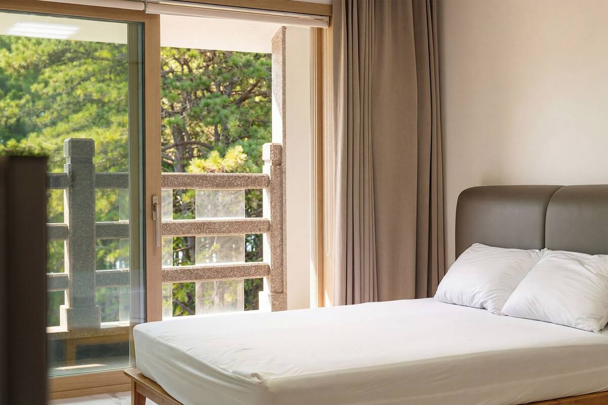 Kamar Basic, 1 kamar tidur (505(Bed Room/Ocean View)) | 1 kamar tidur dan Wi-Fi gratis