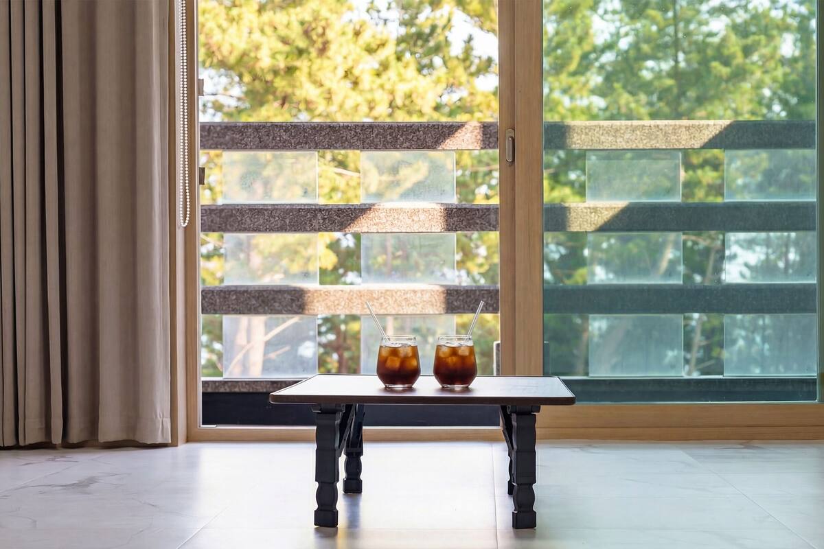 Kamar Basic, 1 kamar tidur (507(Ondol Room/Ocean View)) | 1 kamar tidur dan Wi-Fi gratis