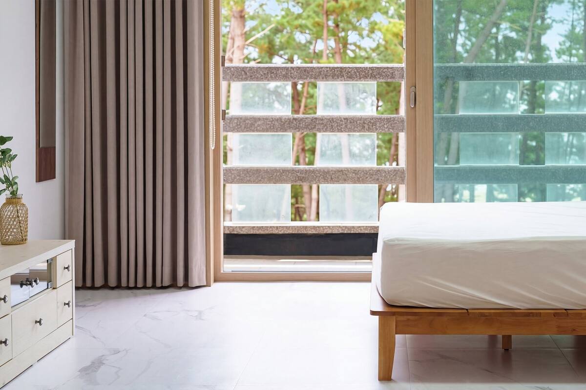 Kamar Basic, 1 kamar tidur (305(Bed Room/Ocean View)) | 1 kamar tidur dan Wi-Fi gratis