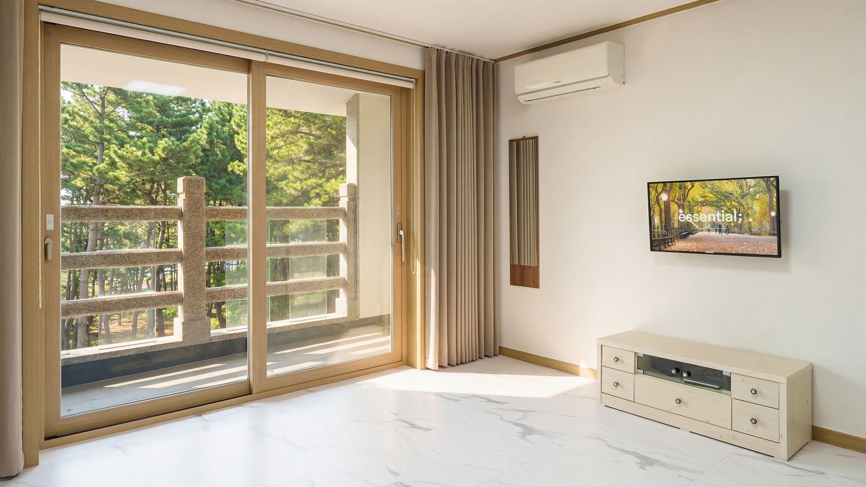 Kamar Basic, 1 kamar tidur (206(Ondol Room/Ocean View)) | 1 kamar tidur dan Wi-Fi gratis