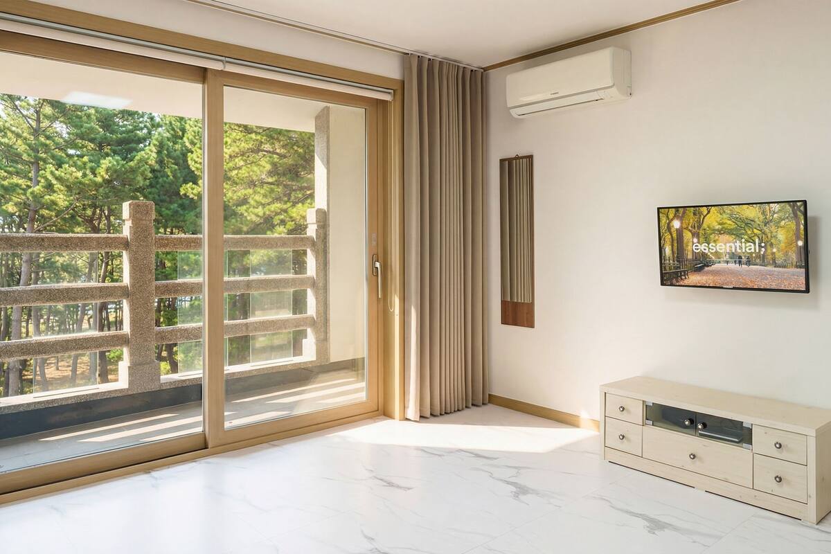 Kamar Basic, 1 kamar tidur (206(Ondol Room/Ocean View)) | 1 kamar tidur dan Wi-Fi gratis