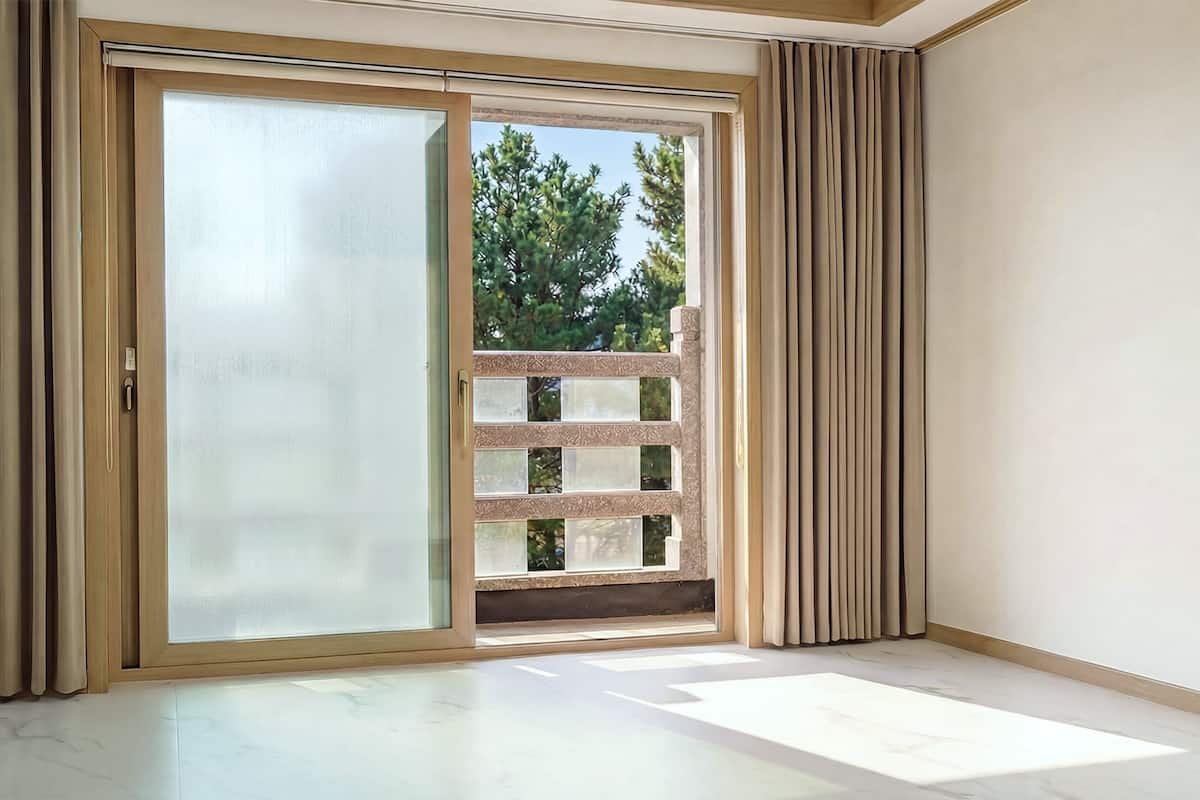 Kamar Basic, 1 kamar tidur (204(Ondol Room/Forest View)) | 1 kamar tidur dan Wi-Fi gratis