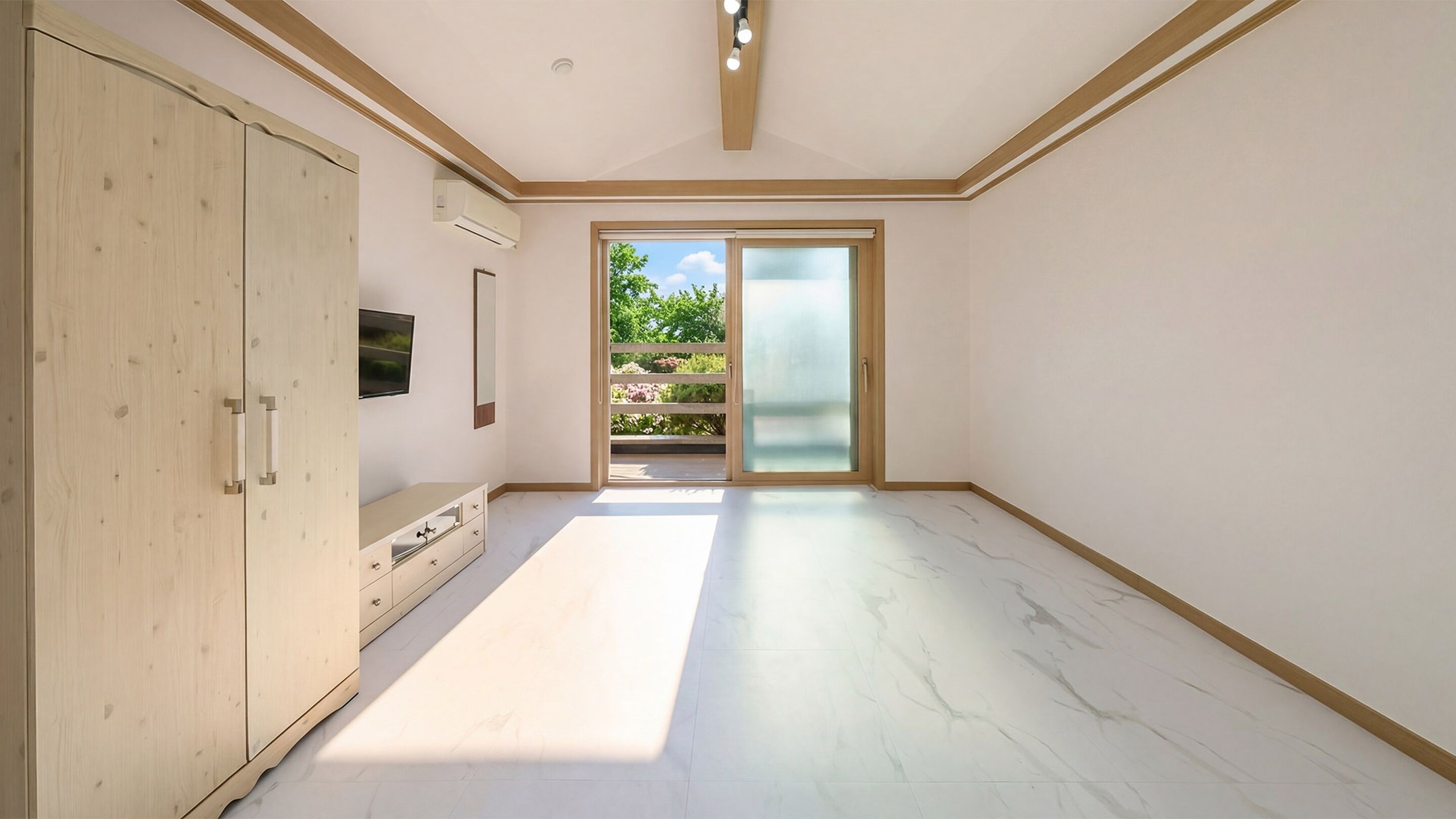 Kamar Basic, 1 kamar tidur (104(Ondol Room)) | 1 kamar tidur dan Wi-Fi gratis