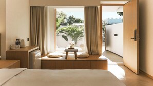 Chambre Double Standard, vue cour intérieure | Vue de la chambre