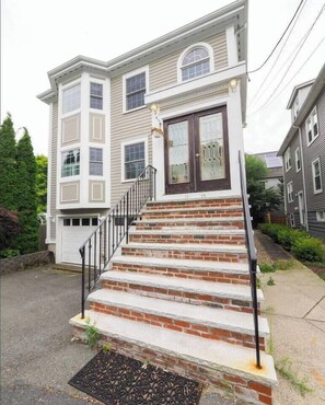 Exterior detail - Spacious Coastal Townhome | Deck & Parking (Swampscott)
