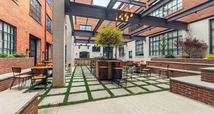 Cozy Industrial Style in DT Cleveland!