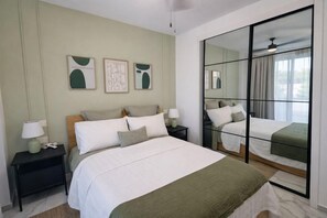 2 bedrooms, iron/ironing board, WiFi, bed sheets - Aqua Poolside Serenity | Pool  & Golf  2B Cana Bay (Bavaro)