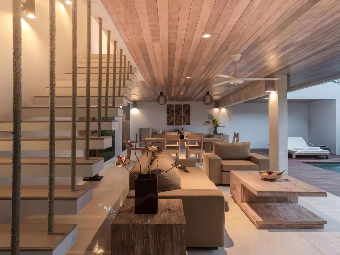 Vila Mewah, 3 kamar tidur, kolam renang pribadi | Interior