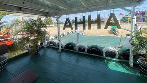 Property grounds - AHHA Floatel Kampot (Santuk)