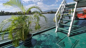 Property grounds - AHHA Floatel Kampot (Santuk)