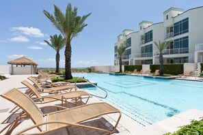 Pool - Wake to Gulf Views! 7th Floor Luxury at Sapphire! (South Padre Island)