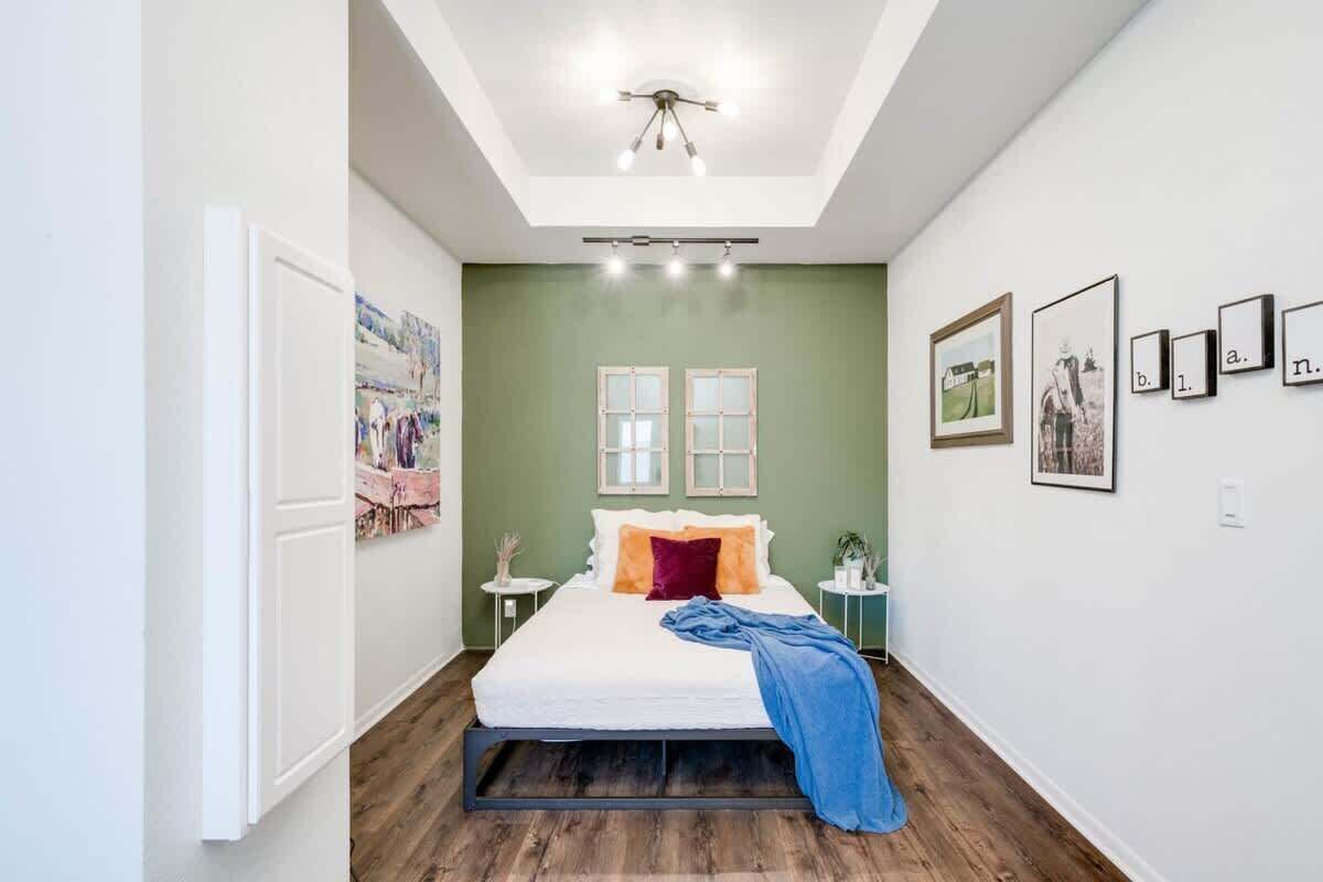 8 bedrooms, iron/ironing board, travel crib, WiFi