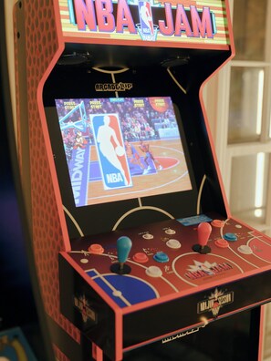 Game room - Modern Retreat w/ Hot Tub, Game Room, Fire Pit • Near Ft. Benning & CSU (Columbus)