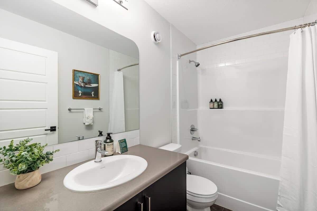 Douche, séchoir à cheveux