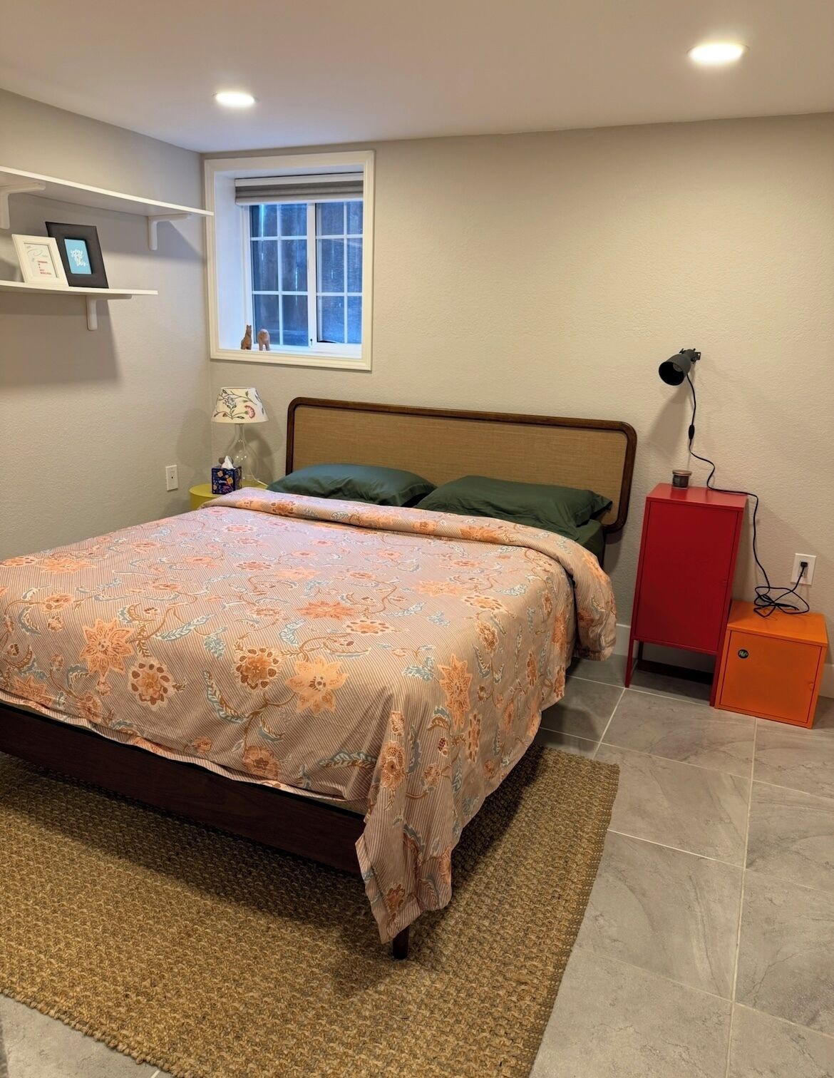 1 bedroom, iron/ironing board, travel crib, free WiFi