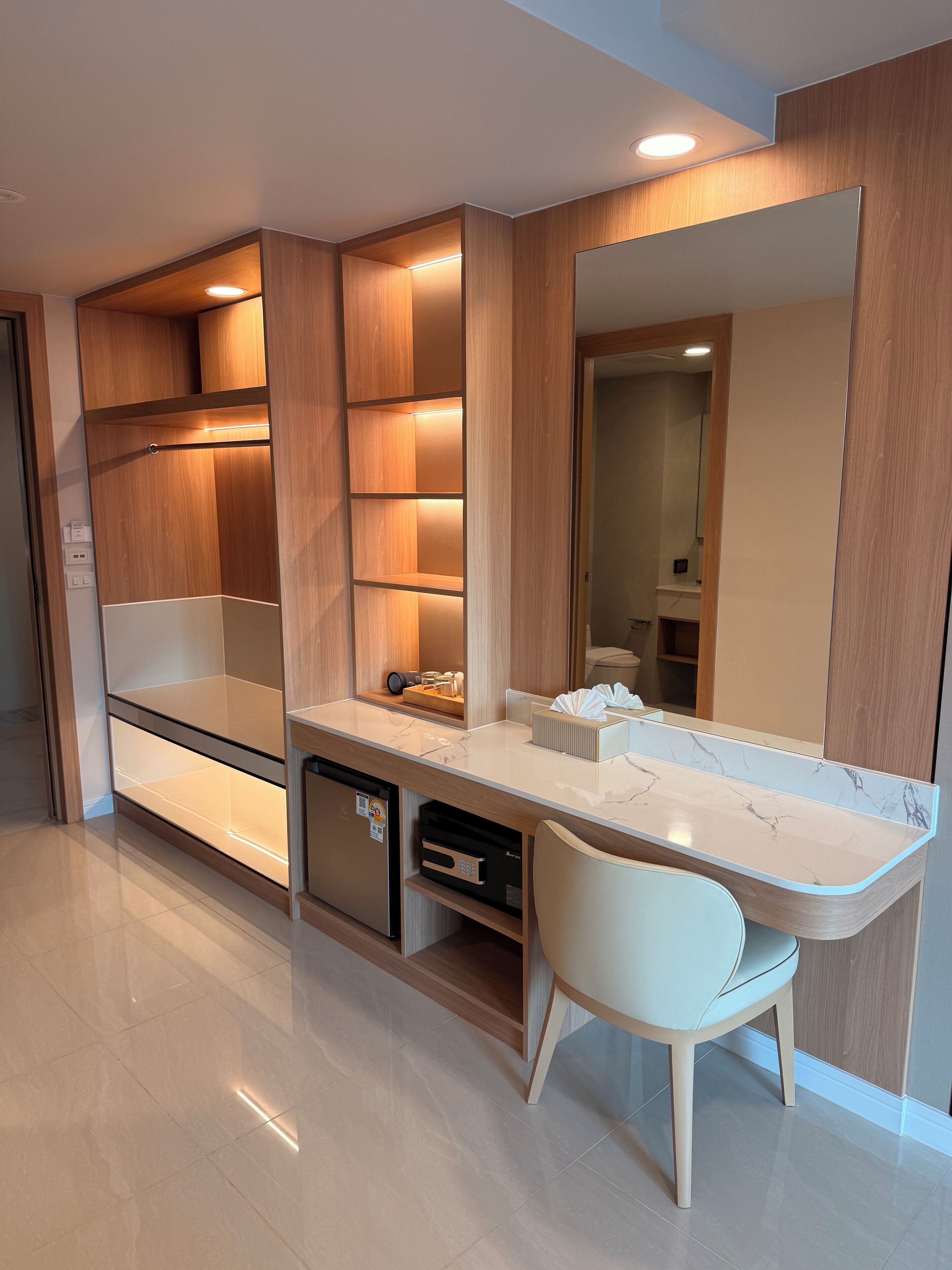 Quarto casal luxo | Parte interna