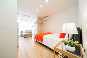 1 bedroom, iron/ironing board, free WiFi, bed sheets
