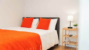 1 室のベッドルーム、アイロン / アイロン台、WiFi、ベッドシーツ