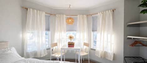 1 soverom, strykejern/-brett, wi-fi og sengetøy