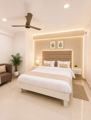 Deluxe Double Room, Air conditioning | View from room - Hotel Hariaksh HomeStay Varanasi (Varanasi)