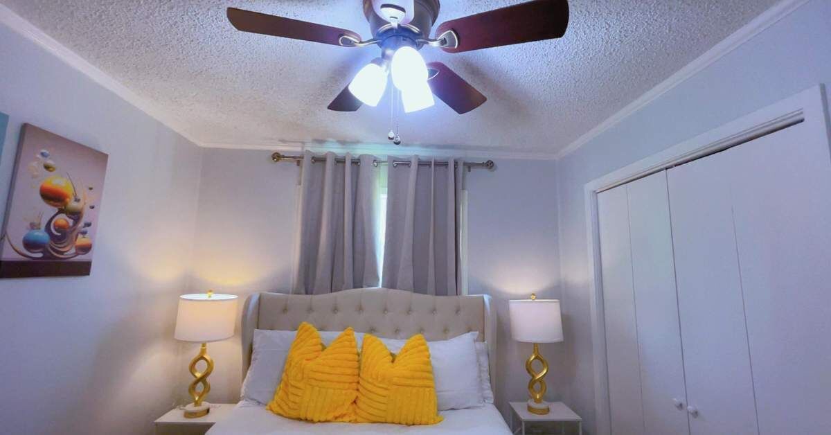 2 soveværelser, skrivebord, strygejern/strygebræt, Wi-Fi