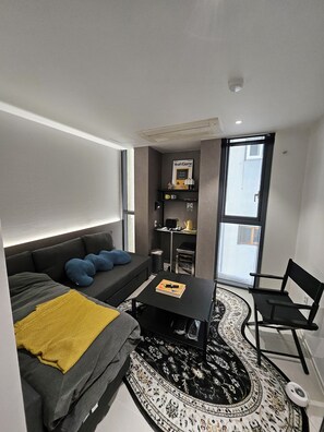 Comfort Studio, City View | Living area - JEJU DSPHERE HOTEL (Jeju-si)