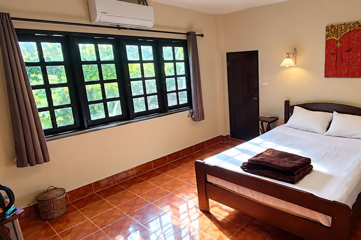 Deluxe Double Room, Patio | In-room safe, free WiFi, bed sheets